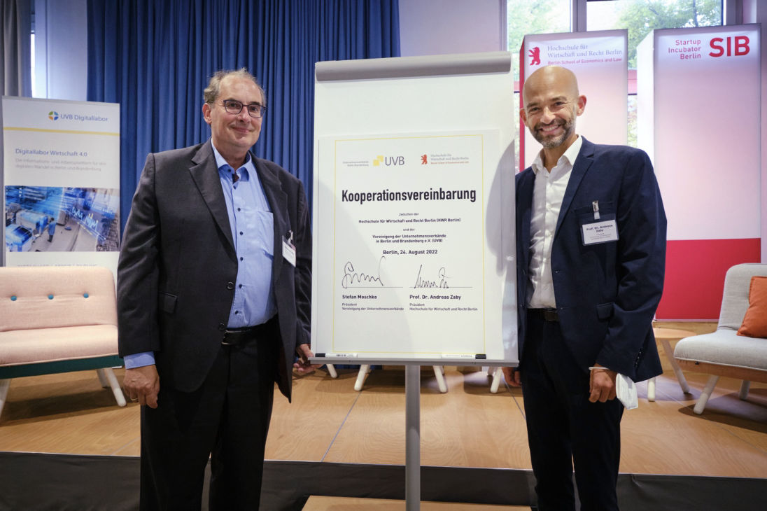 Stefan Moschko und Prof. Dr. Andreas Zaby